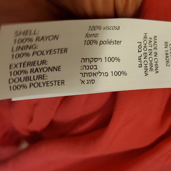 NWT DEX SMOCKED WAIST MAXI SUMMER SHIRT-DRESS ( SIZE L ) - Picture 10 of 11